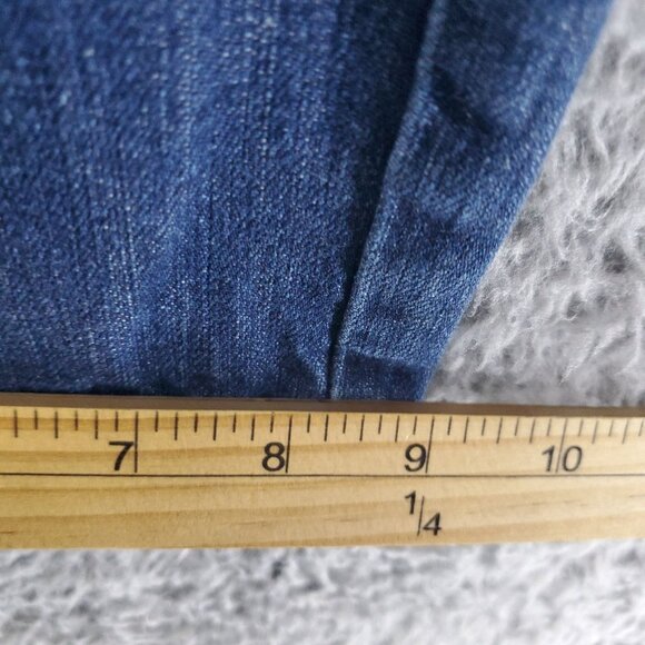 Rock & Roll Denim Jeans Mens 34x30 Blue Pistol Straight Regular Denim - Picture 9 of 14